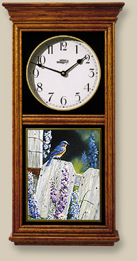 Bluebird Clock